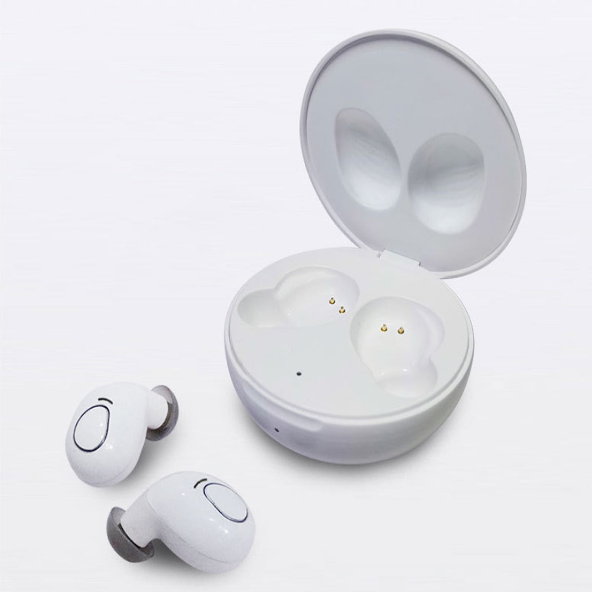 Bluetooth Earbuds With Wireless Charging Pad